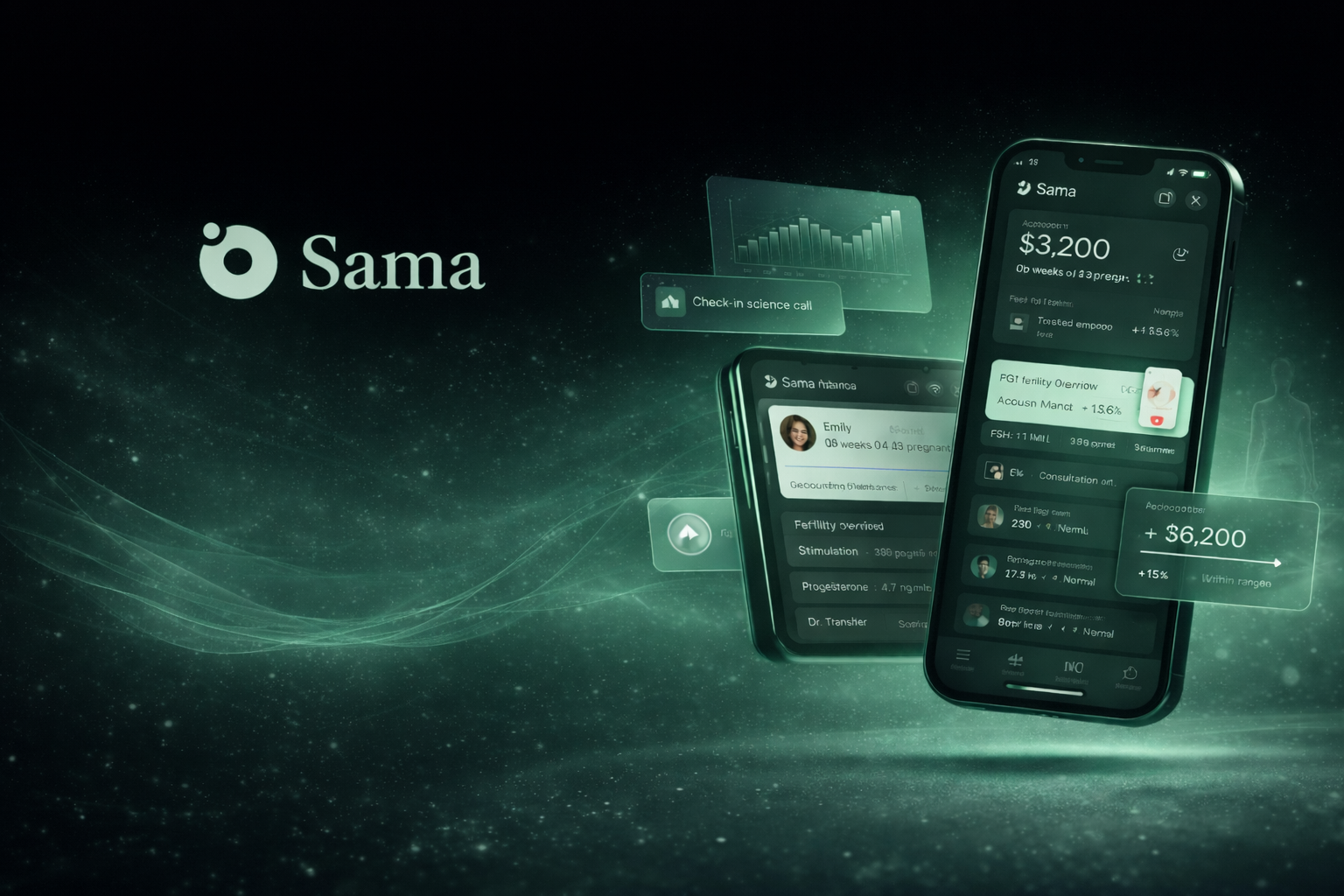 Sama Fertility app screenshot